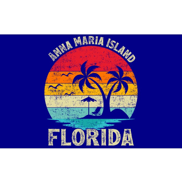 Family Vacation Vintage Retro Florida Anna Maria Island Gift Bumper Sticker