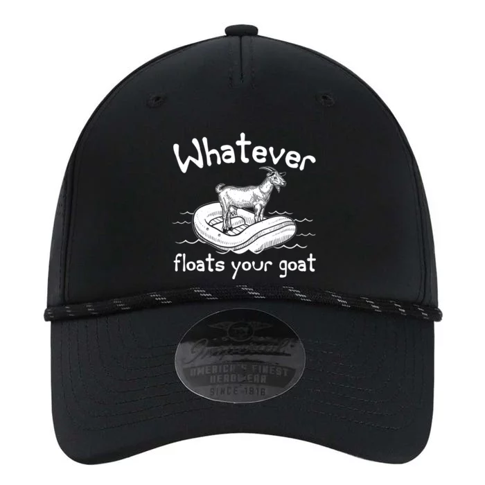 Funny Vintage Whatever Floats Your Goat Performance The Dyno Cap