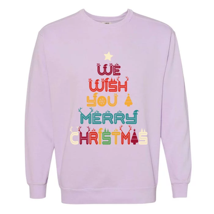 Funny Vintage Xmas Costume Boy Girl Pajamas Tees Funny Gift Garment-Dyed Sweatshirt