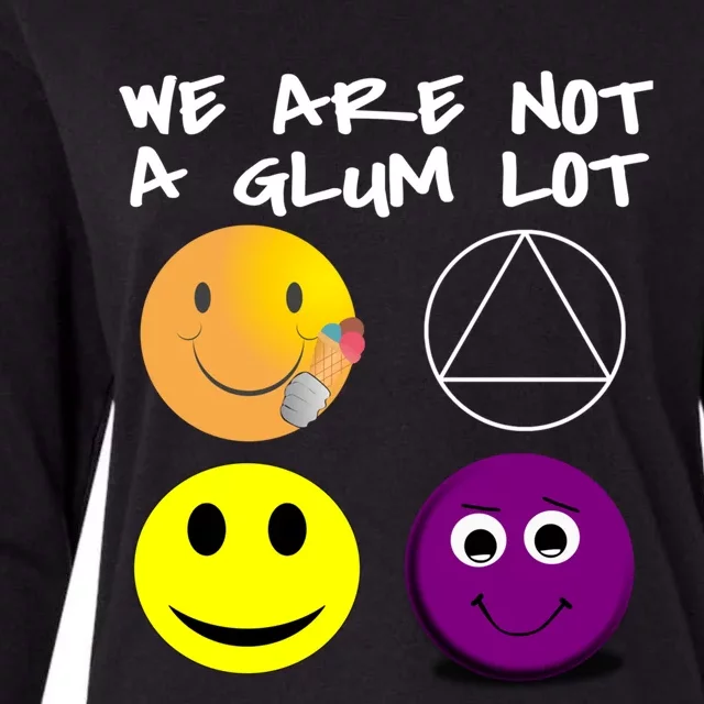 Funny We Are Not A Glum Lot Alcoholics Anonymous Recovery Cool Gift Womens Cotton Relaxed Long Sleeve T-Shirt