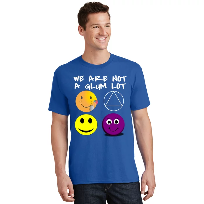 Funny We Are Not A Glum Lot Alcoholics Anonymous Recovery Cool Gift T-Shirt