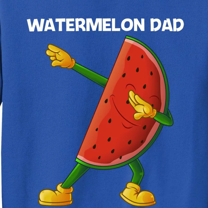 Funny Watermelon Art For Dad Father Melon Fruit Plant Lovers Gift Sweatshirt