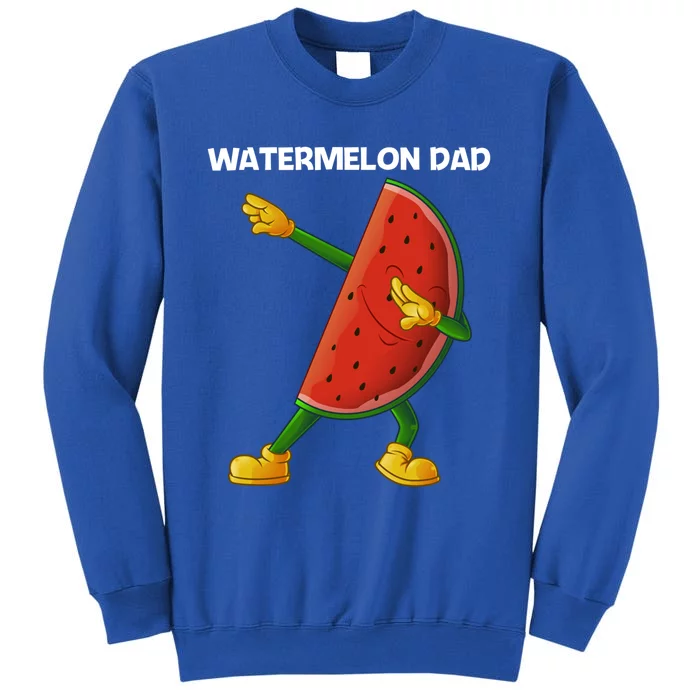 Funny Watermelon Art For Dad Father Melon Fruit Plant Lovers Gift Sweatshirt