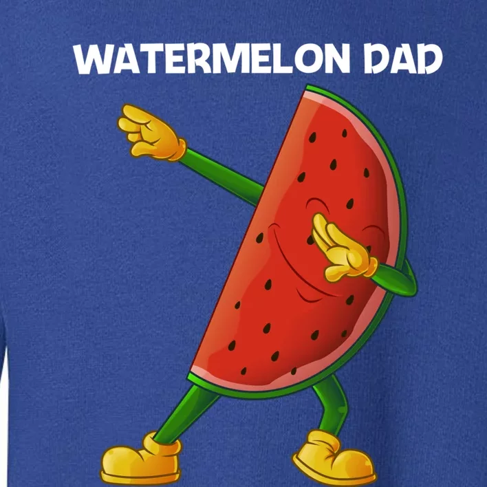 Funny Watermelon Art For Dad Father Melon Fruit Plant Lovers Gift Toddler Sweatshirt