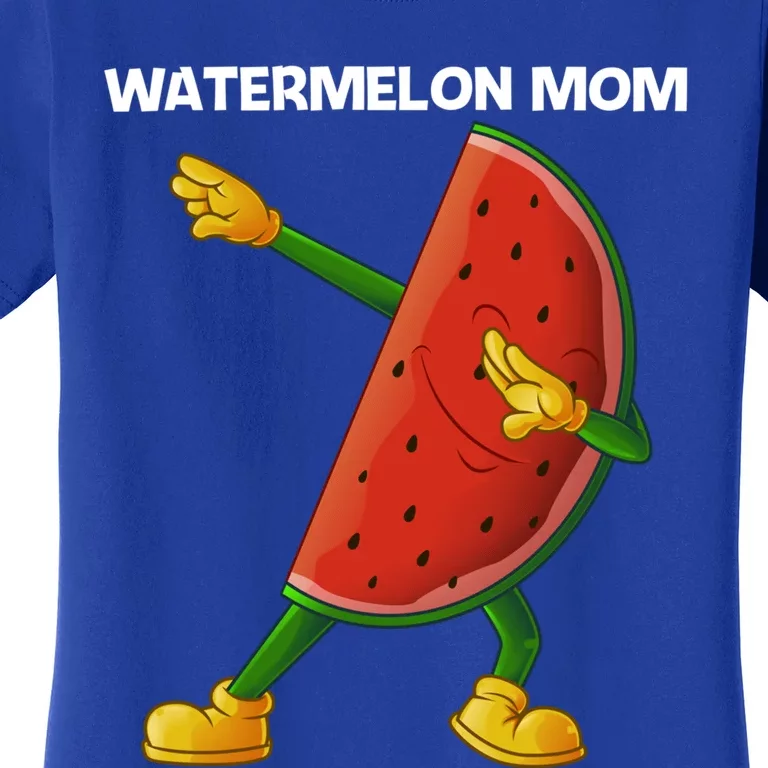 Funny Watermelon Art For Mom Mother Melon Fruit Plant Lovers Meaningful Gift Women's T-Shirt