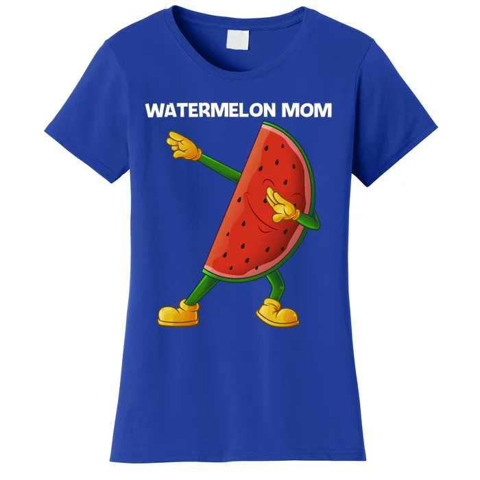 Funny Watermelon Art For Mom Mother Melon Fruit Plant Lovers Meaningful Gift Women's T-Shirt