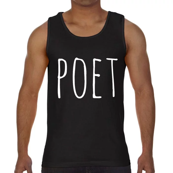 Funny Writers Authors Poetry Comfort Colors® Tank Top