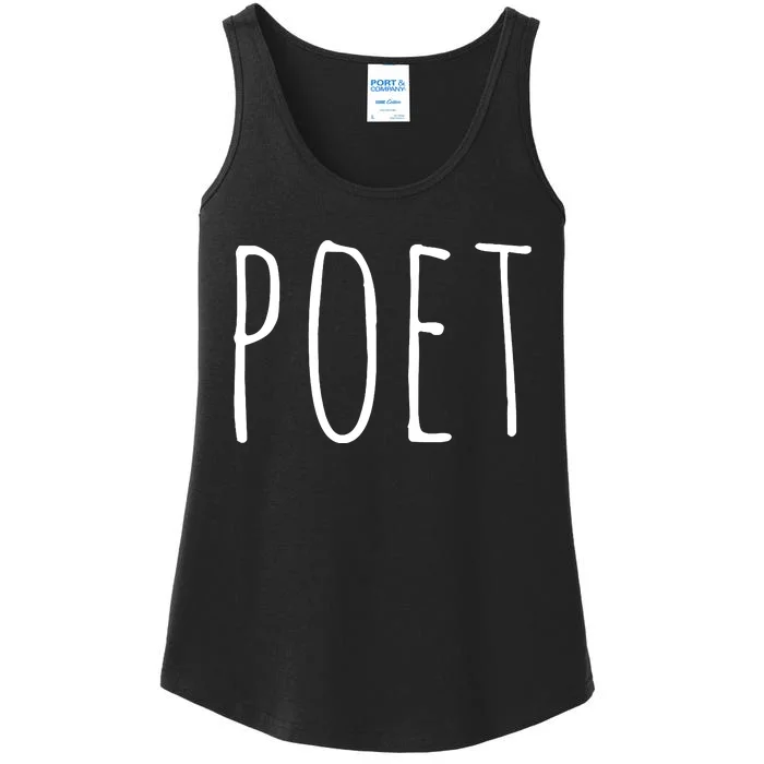 Funny Writers Authors Poetry Ladies Essential Tank