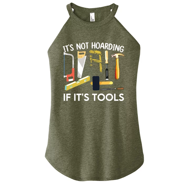 Funny Woodworker Art For Men Carpenter Woodworking Tools Women’s Perfect Tri Rocker Tank