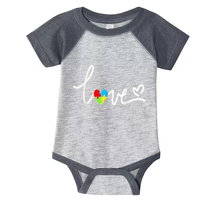 For Women Autism Awareness Tee Plus Size Infant Baby Jersey Bodysuit