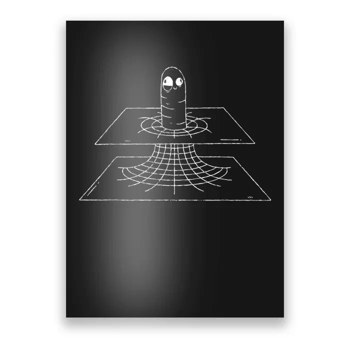 Funny Wormhole Astrophysics Physics Nerd Physicist Gift Poster