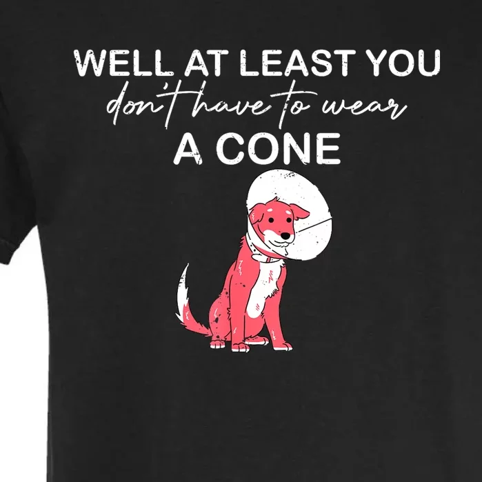 Funny Well At Least You Dont Have To Wear A Cone Garment-Dyed Heavyweight T-Shirt