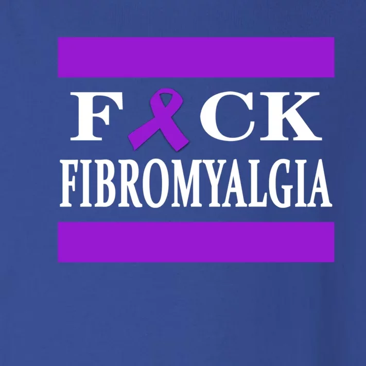 Fibromyalgia Warrior Awareness Purple Ribbon Gift Meaningful Gift Toddler Long Sleeve Shirt