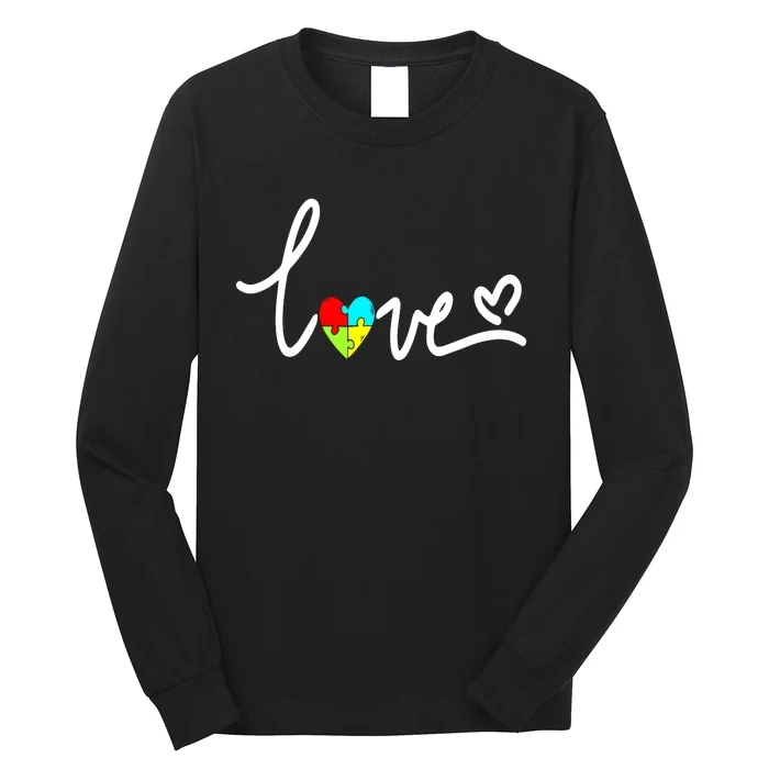 For Women Autism Awareness Plus Size Long Sleeve Shirt