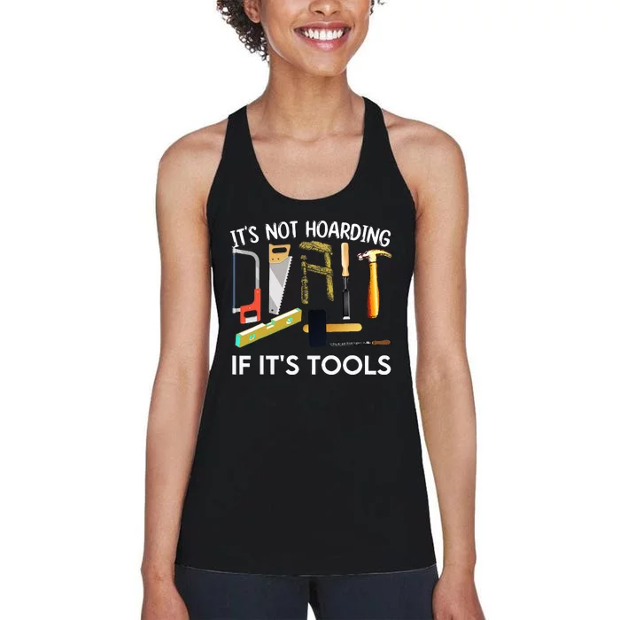 Funny Woodworker Art For Carpenter Woodworking Women's Racerback Tank