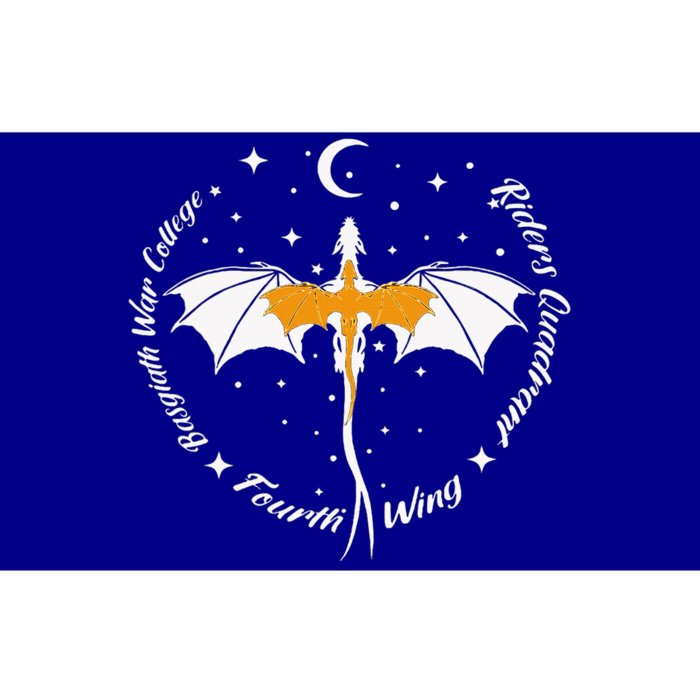 Fourth Wing Basgiath Fantasy Book Romantasy Dragons Yarros Bumper Sticker