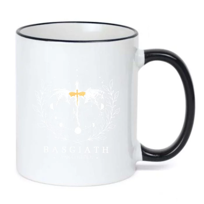 Fourth Wing Basgiath War College Bookish Black Color Changing Mug