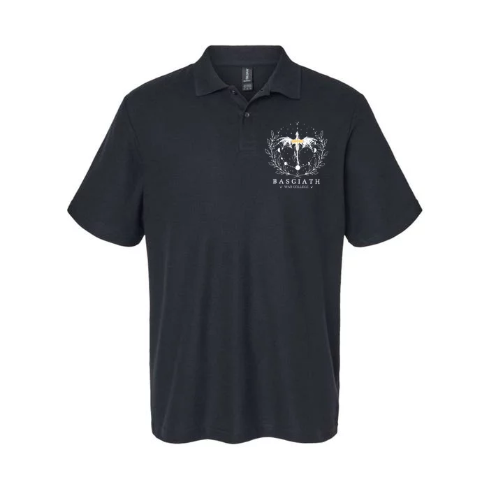 Fourth Wing Basgiath War College Bookish Softstyle Adult Sport Polo