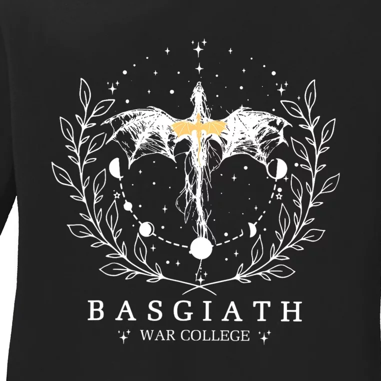 Fourth Wing Basgiath War College Bookish Ladies Long Sleeve Shirt