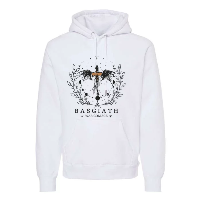 Fourth Wing Basgiath War College Dragon Rider Violet Sorrengail Premium Hoodie