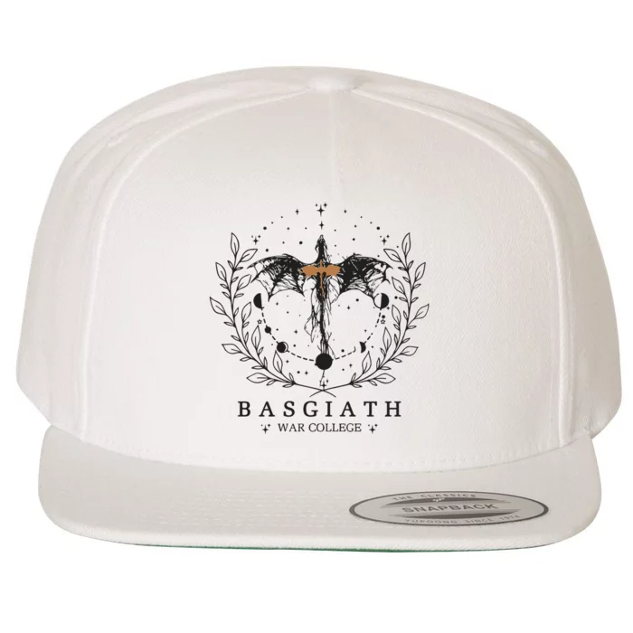 Fourth Wing Basgiath War College Dragon Rider Violet Sorrengail Wool Snapback Cap