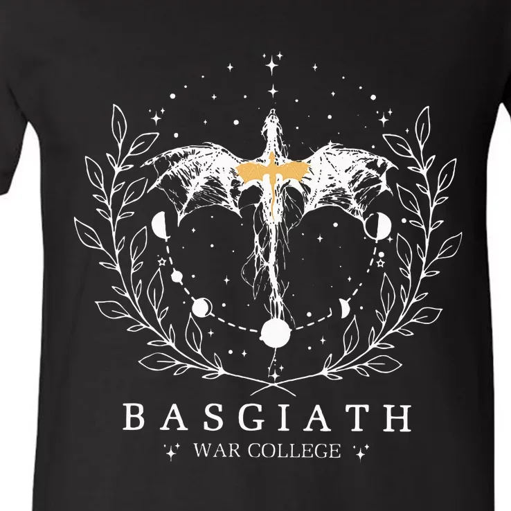 Fourth Wing Basgiath War College Bookish V-Neck T-Shirt