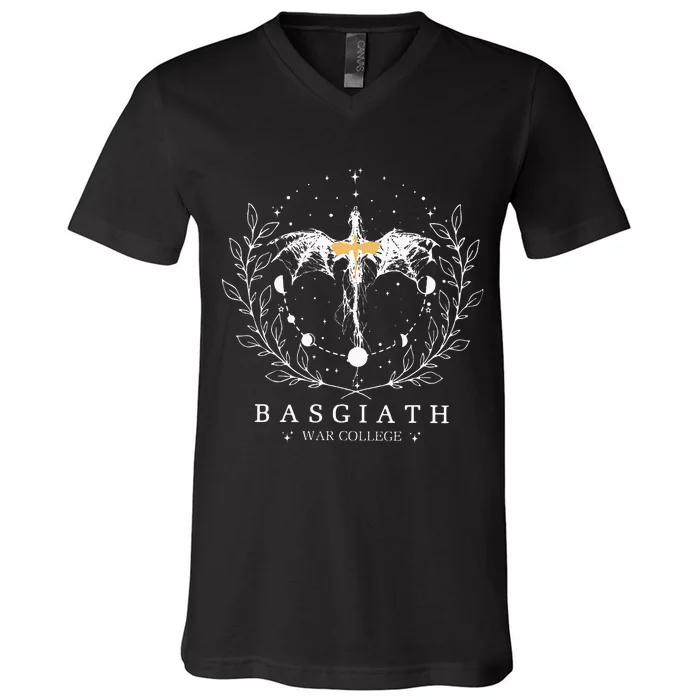 Fourth Wing Basgiath War College Bookish V-Neck T-Shirt