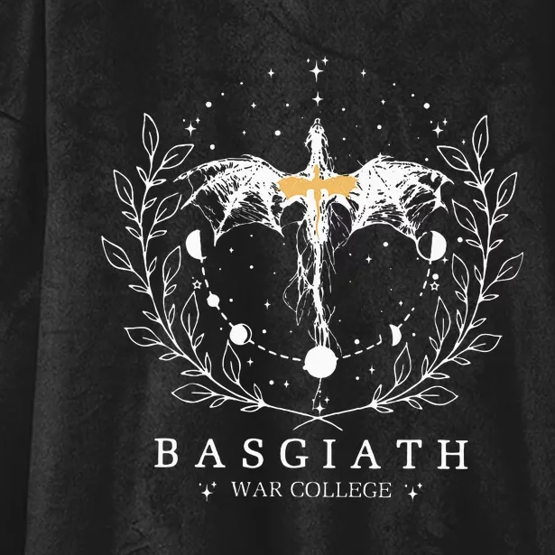 Fourth Wing Basgiath War College Bookish Hooded Wearable Blanket