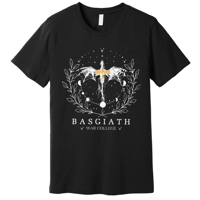 Fourth Wing Basgiath War College Bookish Premium T-Shirt