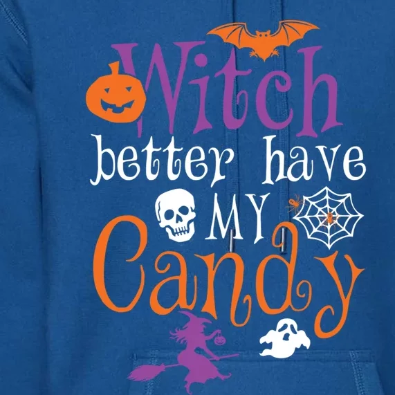 Funny Witch Better Have My Candy Halloween Costume Gear Great Gift Premium Hoodie