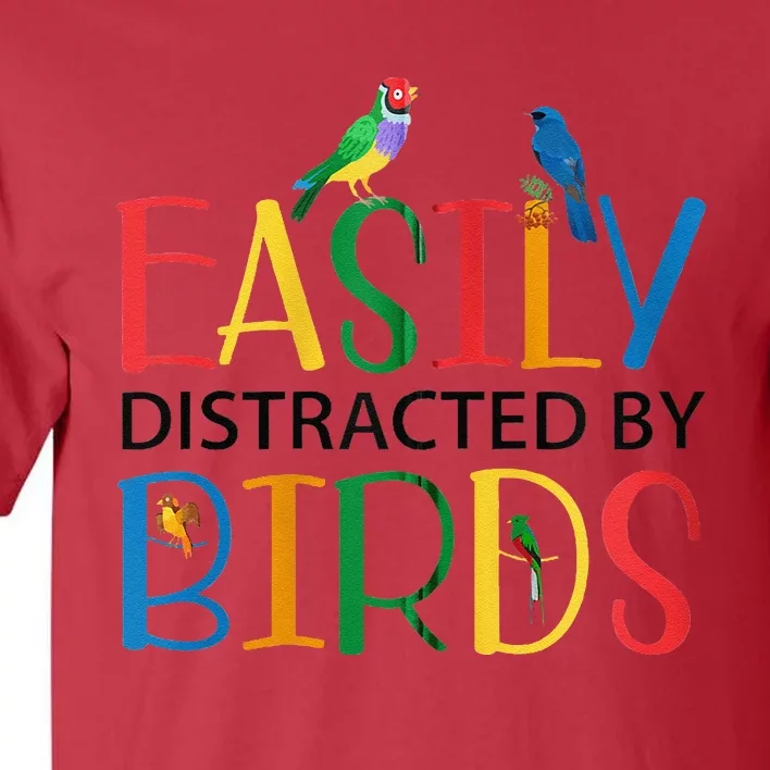 Funny Wild Bird Lover Birding Birdwatching Design Tall T-Shirt