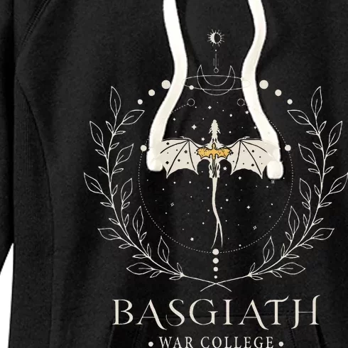 Fourth Wing Basgiath Fantasy Book Romantasy Dragons Yarros Women's Fleece Hoodie