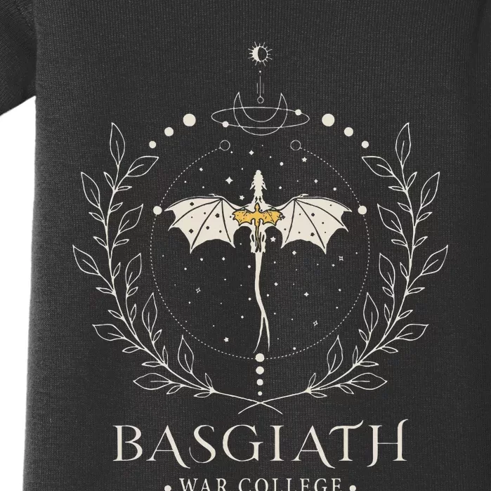 Fourth Wing Basgiath Fantasy Book Romantasy Dragons Yarros Baby Bodysuit