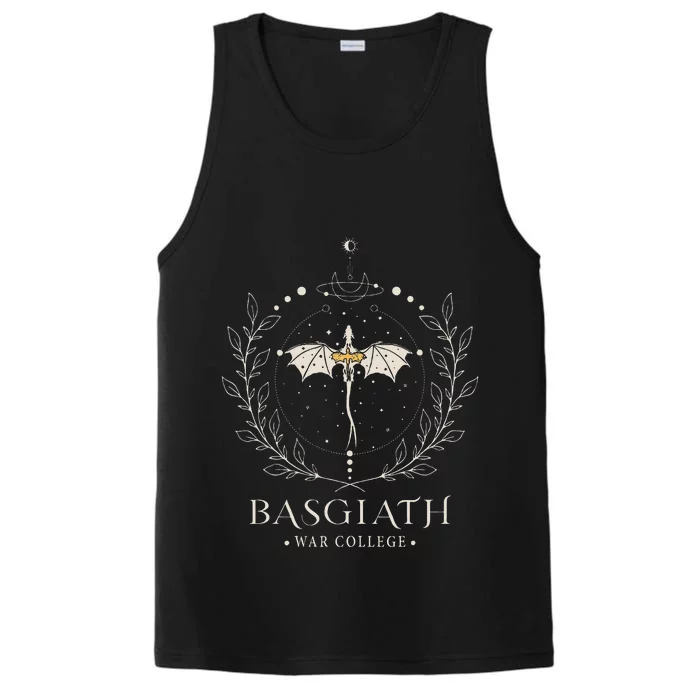 Fourth Wing Basgiath Fantasy Book Romantasy Dragons Yarros Performance Tank