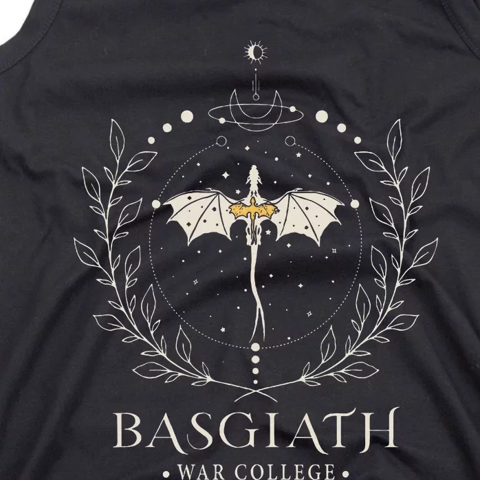 Fourth Wing Basgiath Fantasy Book Romantasy Dragons Yarros Tank Top