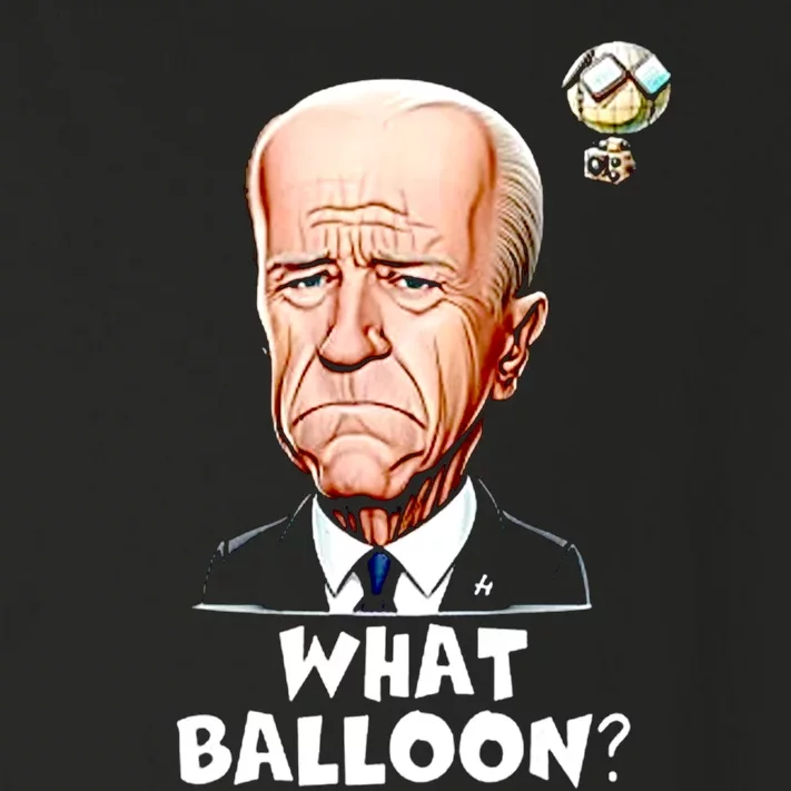 Funny What Balloon Biden Chinese Spy Toddler Long Sleeve Shirt