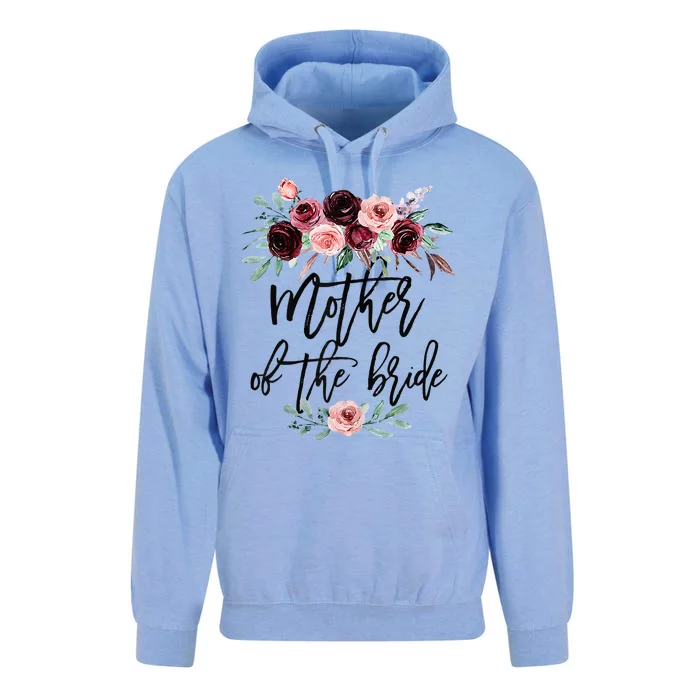 Floral Wreath Bridal Team Matching Present Set Unisex Surf Hoodie