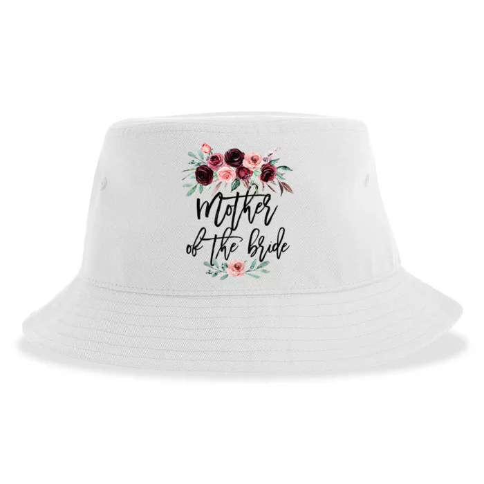 Floral Wreath Bridal Team Matching Present Set Sustainable Bucket Hat