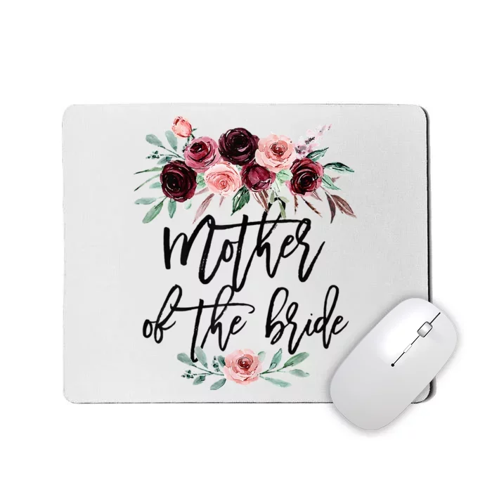 Floral Wreath Bridal Team Matching Present Set Mousepad