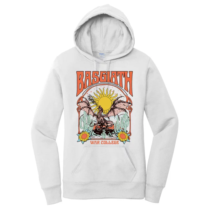 Fourth Wing Basgiath War College Women's Pullover Hoodie