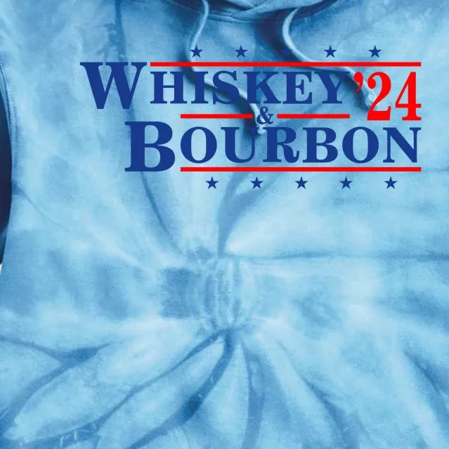 Funny Whiskey Bourbon Whiskey 24 And Bourbon Tie Dye Hoodie