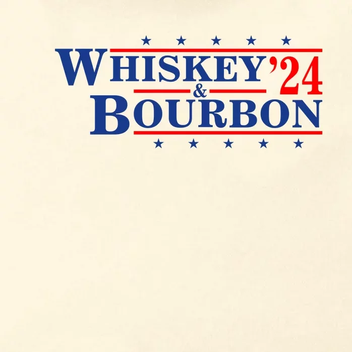 Funny Whiskey Bourbon Whiskey 24 And Bourbon Zip Tote Bag