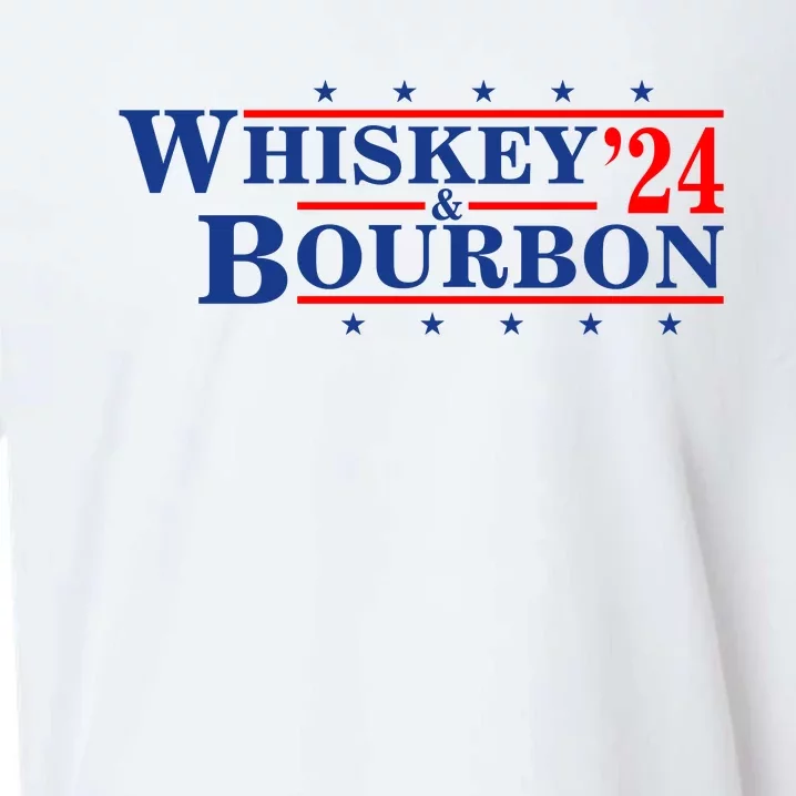 Funny Whiskey Bourbon Whiskey 24 And Bourbon Sueded Cloud Jersey T-Shirt