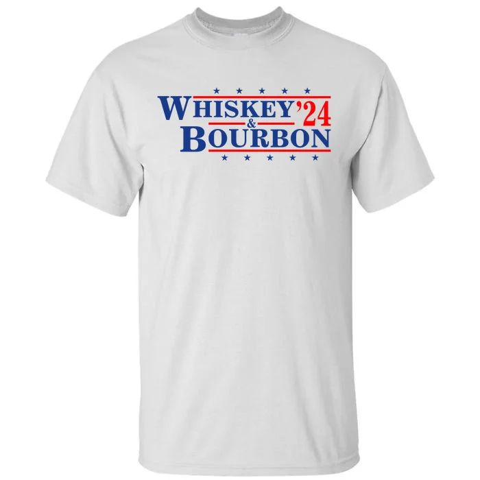 Funny Whiskey Bourbon Whiskey 24 And Bourbon Tall T-Shirt