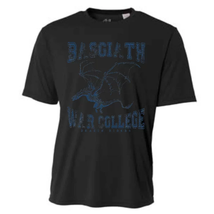 Fourth Wing Basgiath Fantasy Book Romantasy Dragons Yarros Cooling Performance Crew T-Shirt