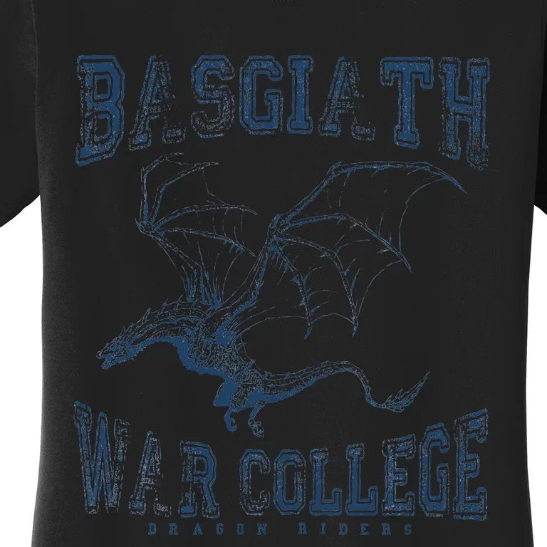 Fourth Wing Basgiath Fantasy Book Romantasy Dragons Yarros Women's T-Shirt