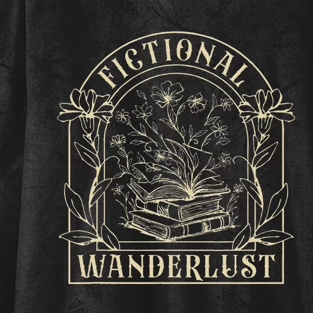 Fictional Wanderlust Book Lover Bookish Smut Book Reading Hooded Wearable Blanket