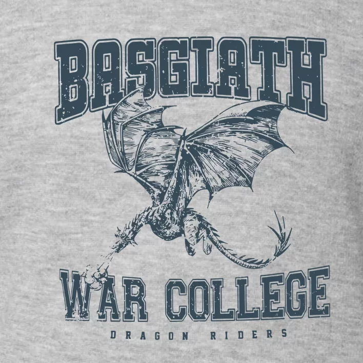 Fourth Wing Basgiath War College Bookish Dragon Rider Toddler Sweatshirt