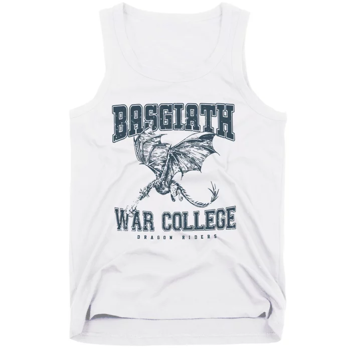 Fourth Wing Basgiath War College Bookish Dragon Rider Tank Top