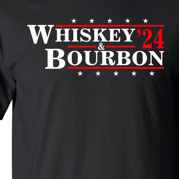 Funny Whiskey Bourbon Whiskey 24 And Bourbon Tall T-Shirt